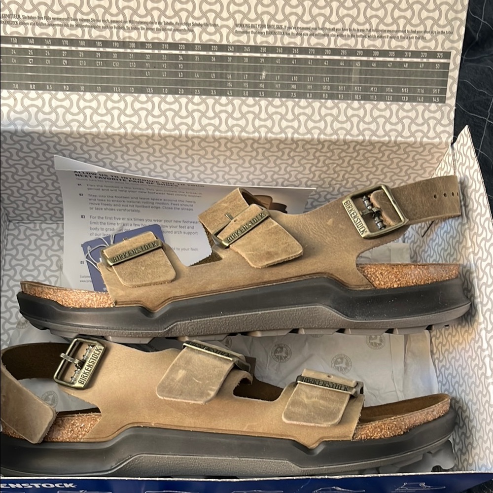 Birkenstock Men's Tan Sandals